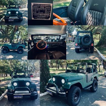WILLYS JEEP 2.3 CJ-5 4 CILINDROS 8V GASOLINA MANUAL